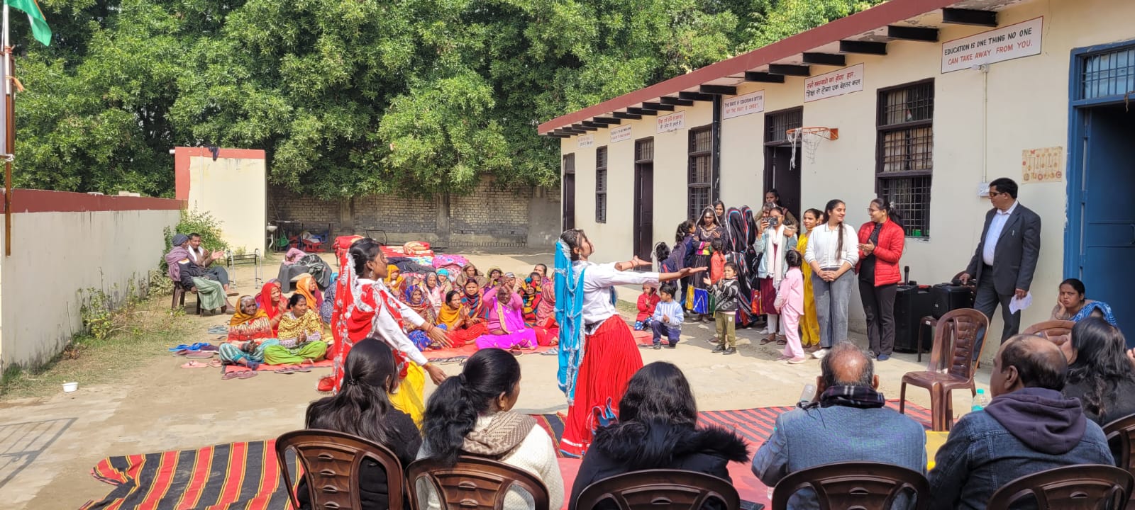 Activities at Old Age Home