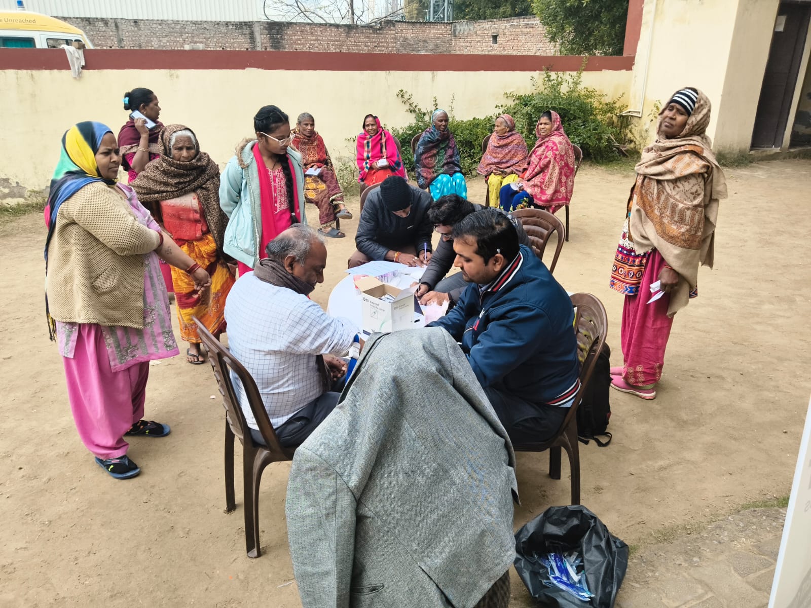 Health Checkup Camp at Old age Home
