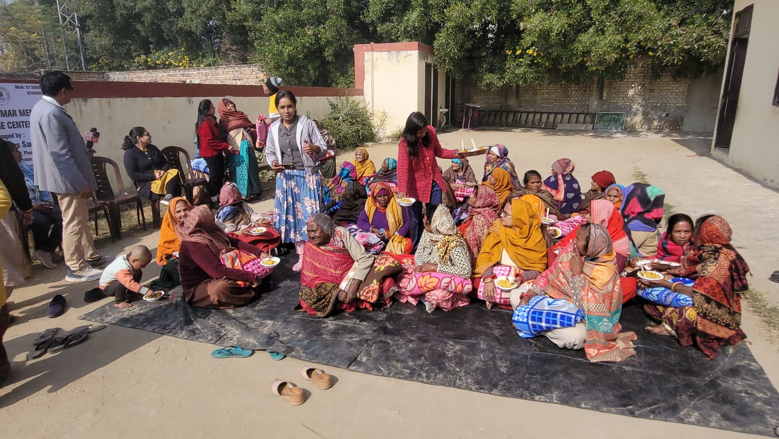Activities at Old Age Home