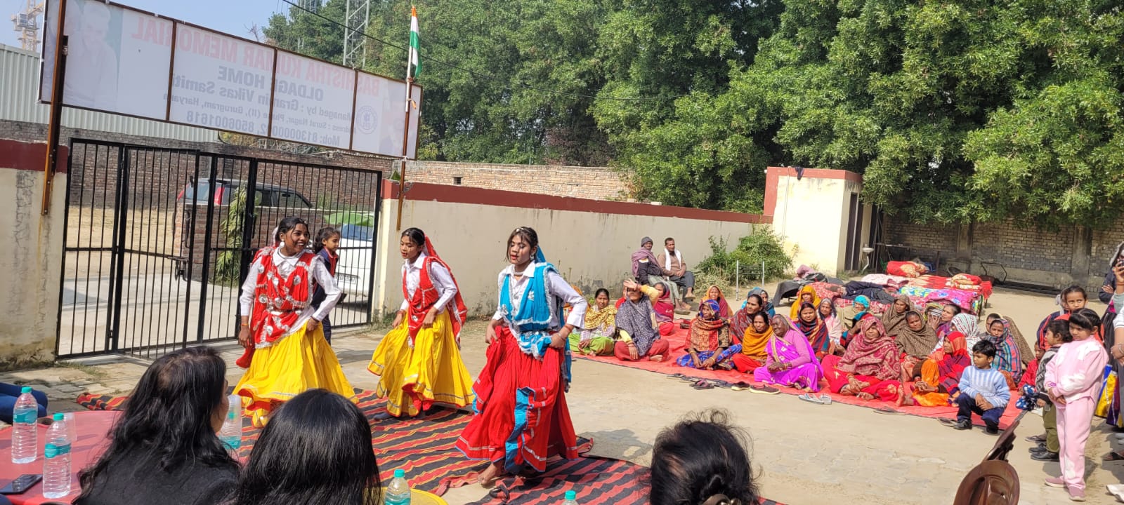 Activities at Old Age Home